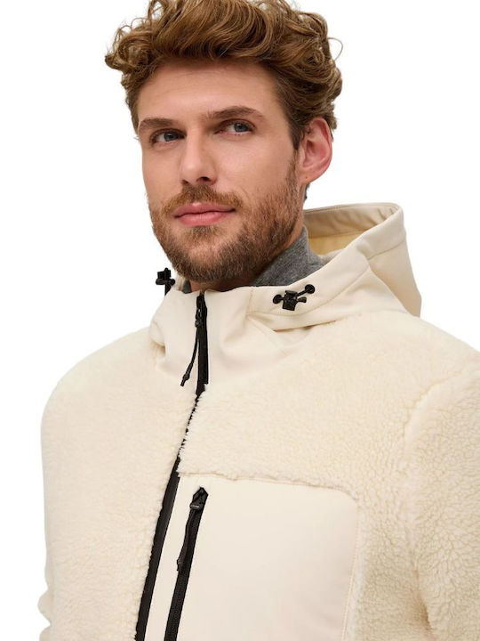 Δερμάτινο Μπουφάν Beige
