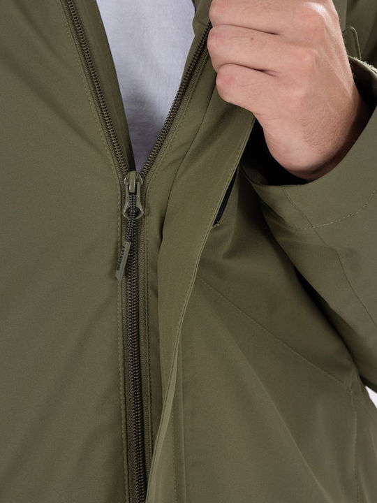 Larino Winter Jacket Waterproof Khaki