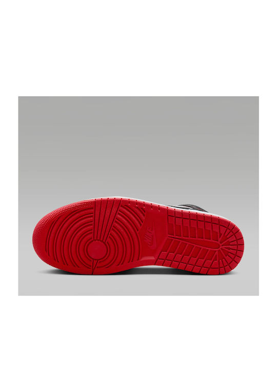Air  1 Retro Mid Boots White / Black / Gym Red