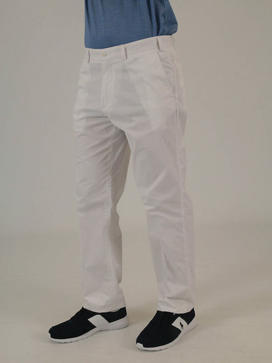 Paul & Shark Men's Trousers Chino white