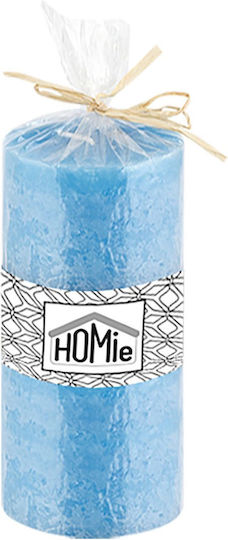 HOMie Lumânare Decorativă Gri 7x15cm
