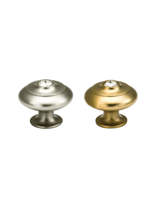 Viometale Buton Mobilier din Metal NICKEL MAT Φ30mm 01.115 1buc Viometale Buton Mobilier din Metal NICKEL MAT Φ30mm 01.115 1buc