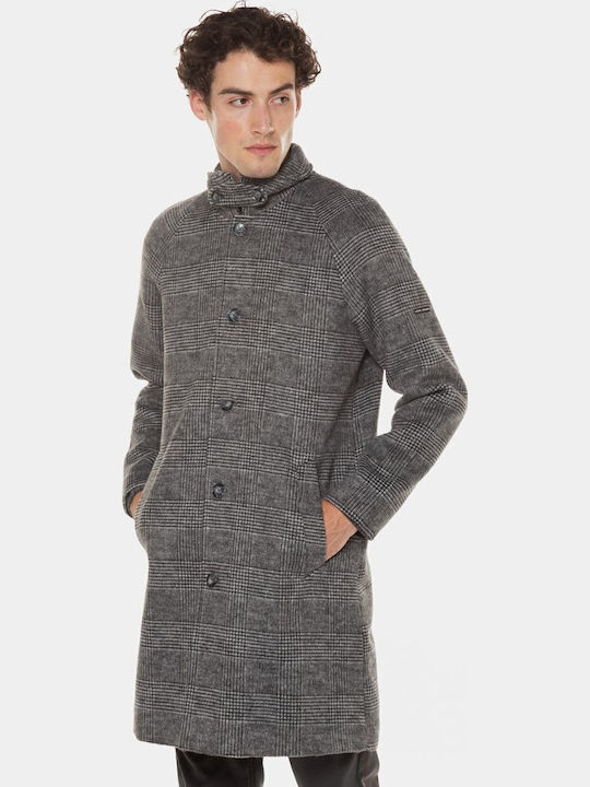Bingley Herren Mantel Gray