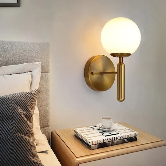 Globobox Lamp Wall Bronze 14x20x36cm Globobox Lamp Wall Bronze 14x20x36cm