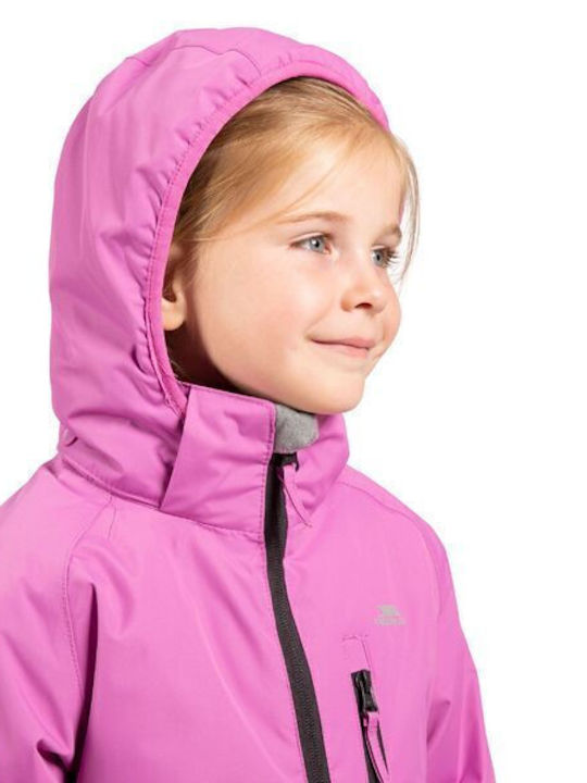 Geci pentru copii Casual cu glugă Deep Pink Shasta