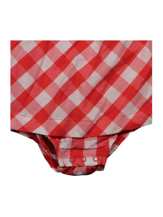 Mädchenkleider Set aus 2 mit Zubehör Rote