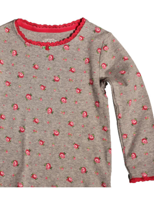 Kids' Shirt Long Sleeve Gray
