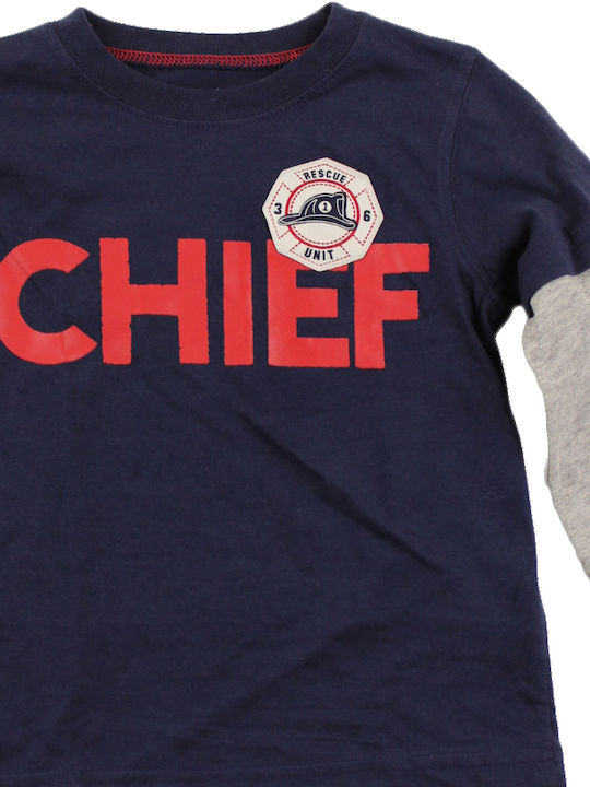 Kids' Shirt Long Sleeve Gray