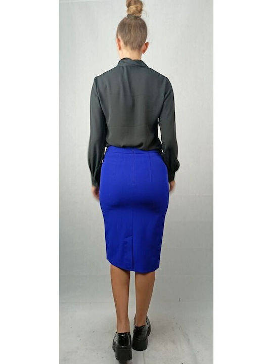 Pencil Skirt Purple
