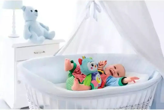 Baby Clementoni Schlafspielzeug Goodnight Owl aus Stoff mit Lichtern für 0++ Monate