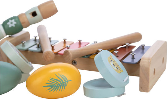FreeOn Instrument Muzical Music Instruments din Lemn pentru 36++ Luni