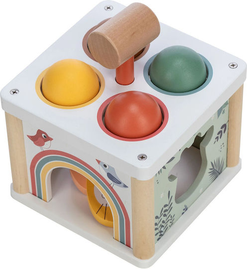 FreeOn Hammer Toy Hit The Ball made of Wood for 12++ Months