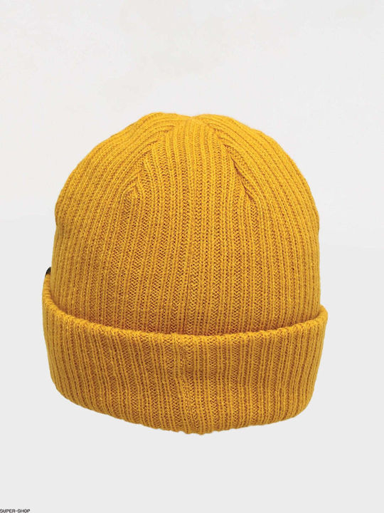 Billabong Arcade Ribbed Beanie Cap Yellow