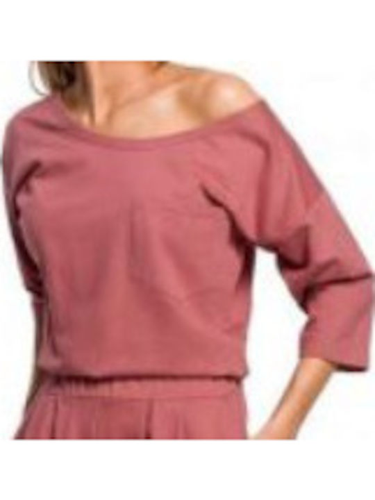 Женска Off-Shoulder Цялостна Форма Moe pink