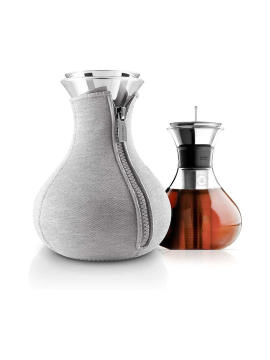Eva Solo Teapot with Filter Glass Light Grey 1000ml