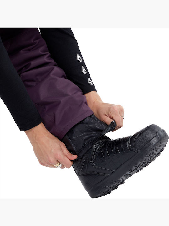 Volcom Bridger H1252402-BRY Γυναικείο Παντελόνι Σκι & Snowboard Μωβ