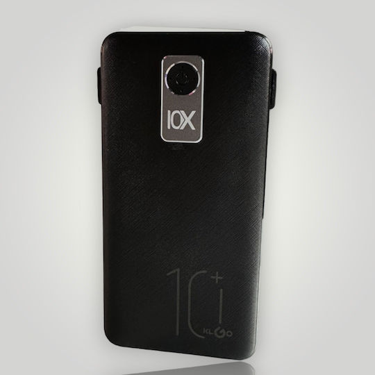 KLGO KP-90 Power Bank 10000mAh με Θύρα USB-A Μαύρο