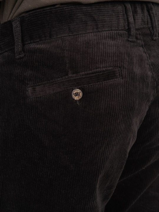 Trousers Chino Elastic Black