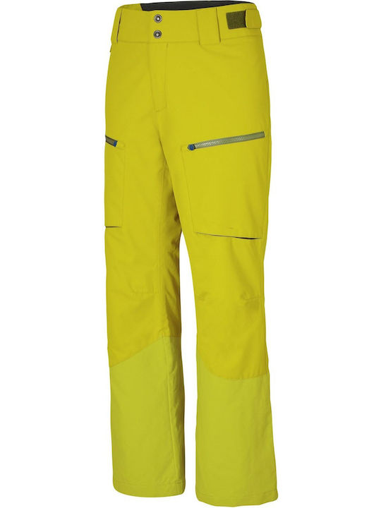 Ziener Tuman 174222/218 Pantaloni de schi și snowboard pentru bărbați Ski & Snowboard Galben