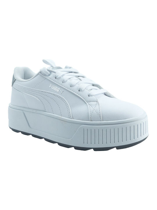 Puma Karmen Γυναικεία Sneakers Λευκά