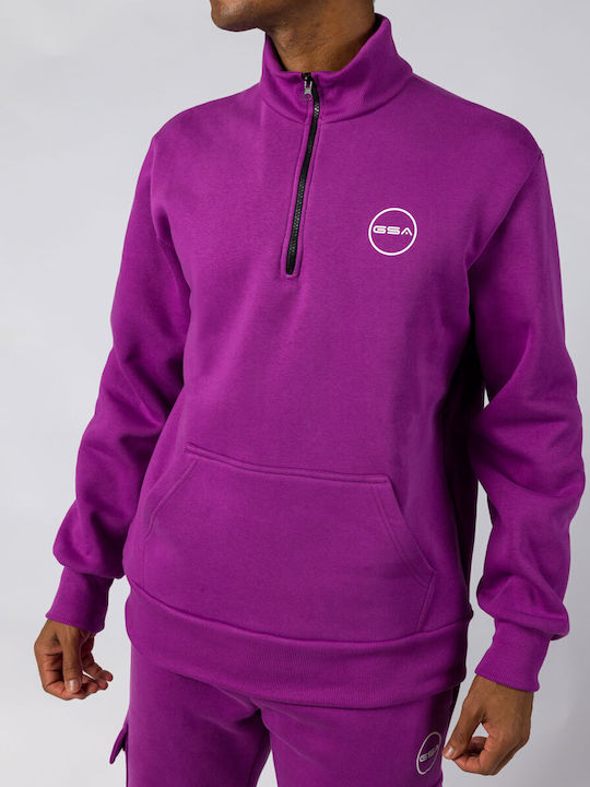 GSA Herren Sweatshirt Purple