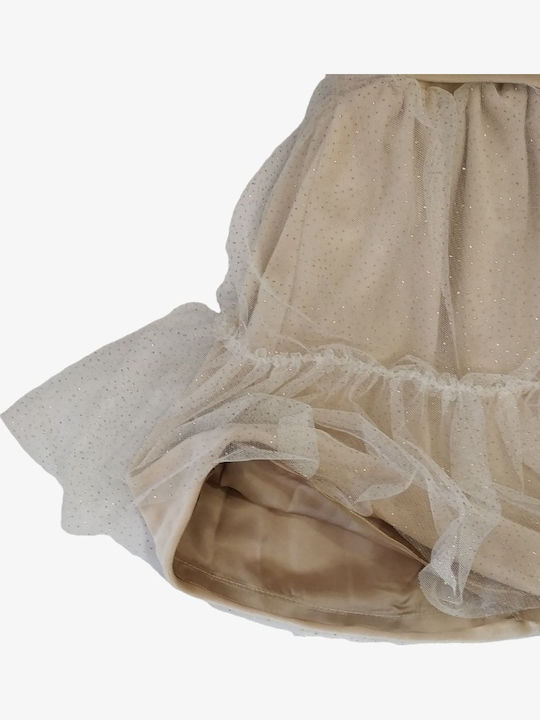 Kinderkleid Beige