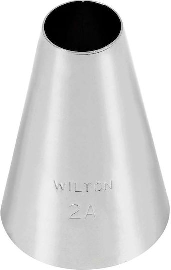 Wilton Στρογγυλή Νο 2α Μύτη για Κορνέ Ζαχαροπλαστικής Μεταλλική 02-0-0163