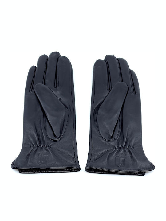 Women's Leather Touch Gloves Black
