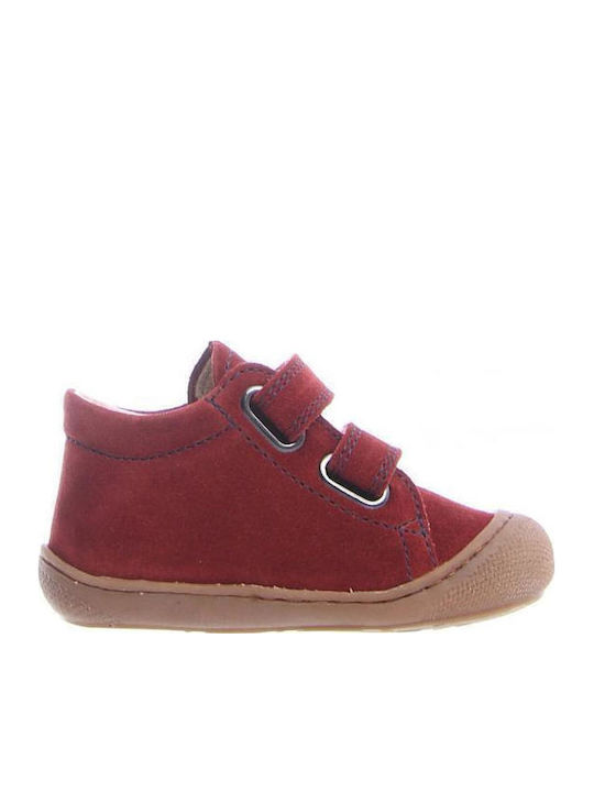 Kids Boots with Velcro Red