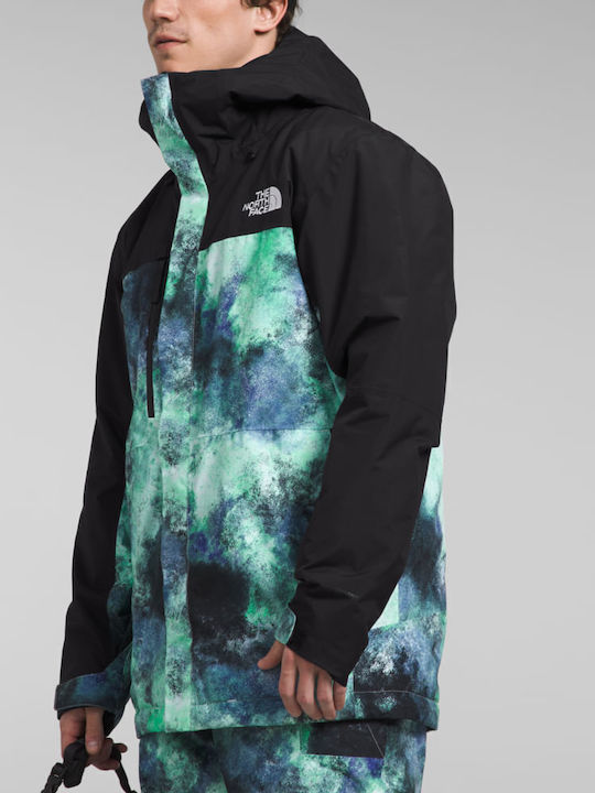 The North Face Freedom NF0A82VUOO3 Männer Jacke aus für Ski & Snowboard Grün