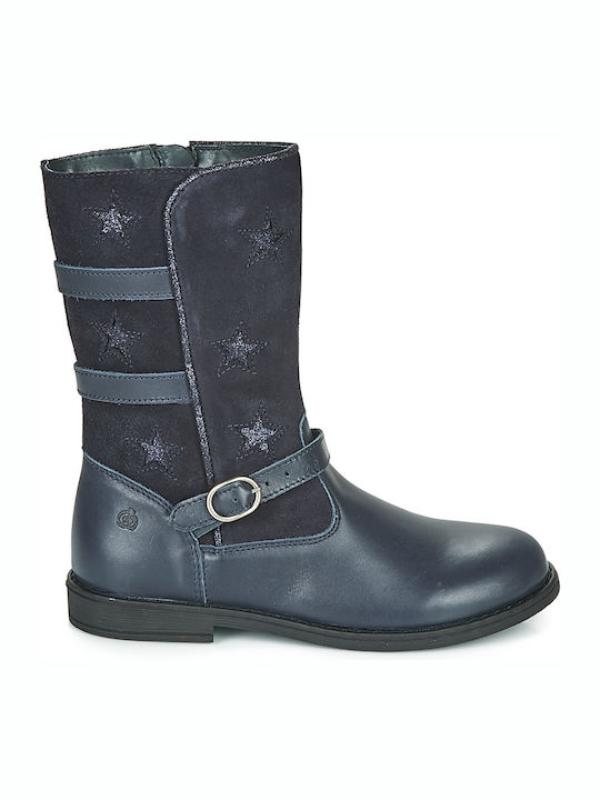 Kinderstiefel Marineblau