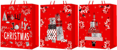 Cosmofan Paper Christmas Bag for Gift 31x12x40cm. (Various Colors/Designs)