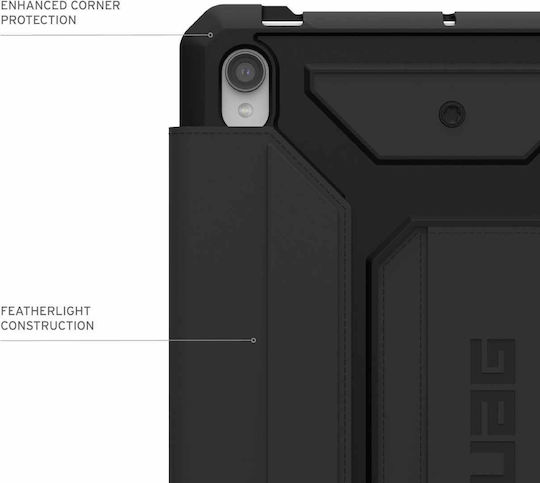 UAG Metropolis SE Flip Cover Ανθεκτική Μαύρη (Galaxy Tab S9)