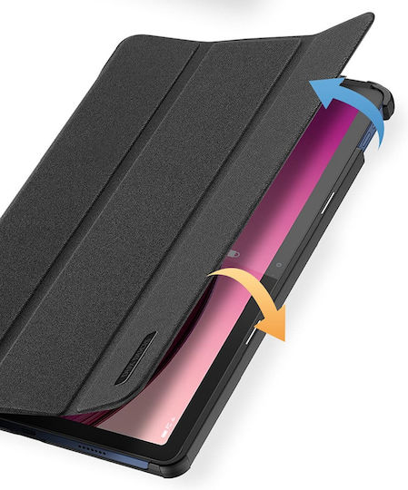 Dux Ducis Domo Flip Cover Μαύρη (Lenovo Tab M10 Plus 10.6" 3rd Gen)