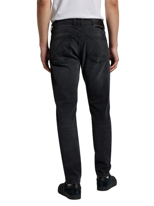 Baldessarini Men's Jeans Pants in Tapered Line Black