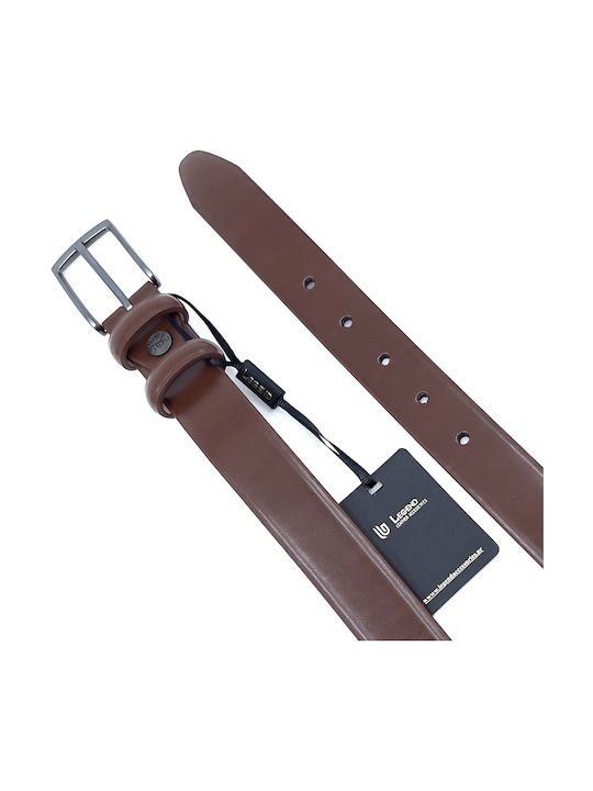 Legend Accessories Men's Wide Belt Brown