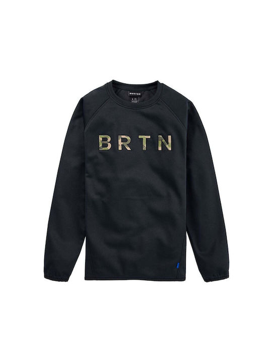 Crown Weatherproof Пуловер С Дълъг Ръкав Черен