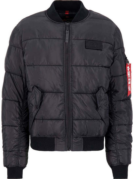 Ma-1 Winter Jacket Puffer Black