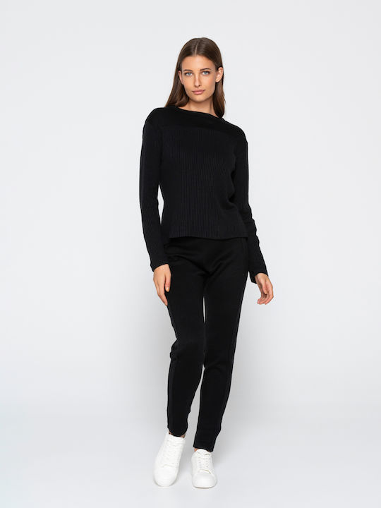 Bluze Damă Mânecă Lungă Negru