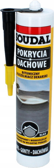 Soudal Σφραγιστική Σιλικόνη Μαύρη 280ml