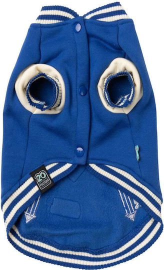 Fuzzyard Blue Dog Coat Small with 26cm Back Length