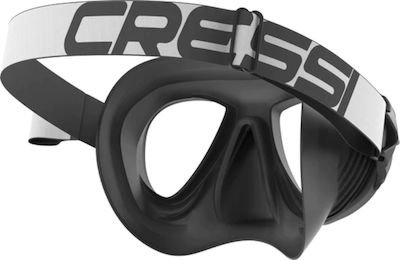 CressiSub Diving Mask Silicone in Black color