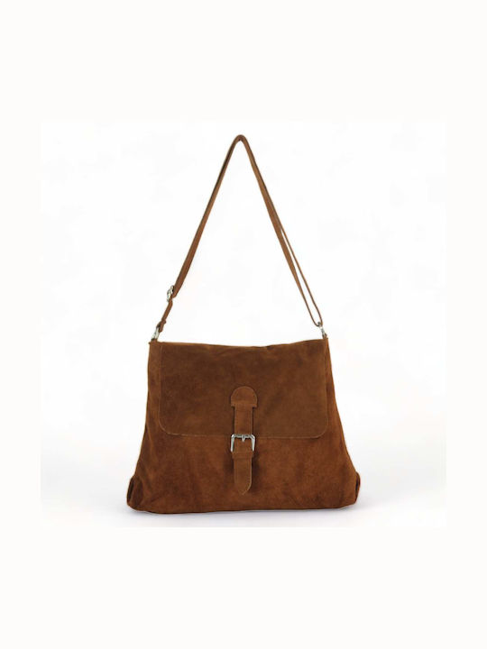 Passaggio Leather Leather Women's Bag Crossbody Brown