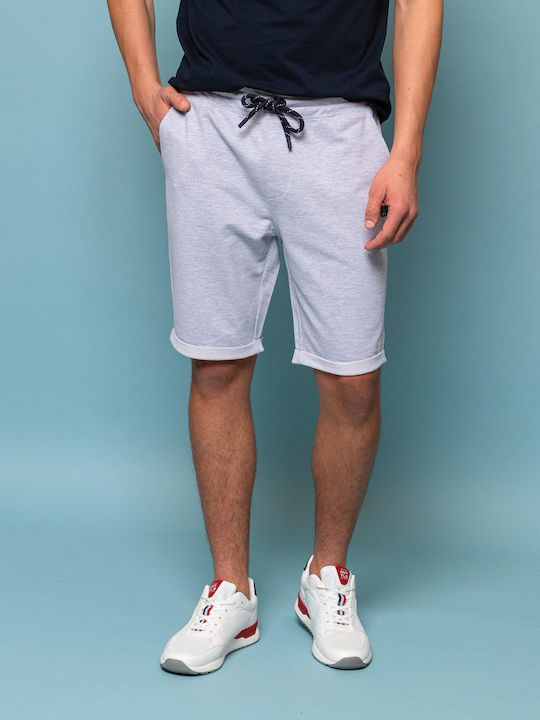 Sportliche Herrenshorts Silber