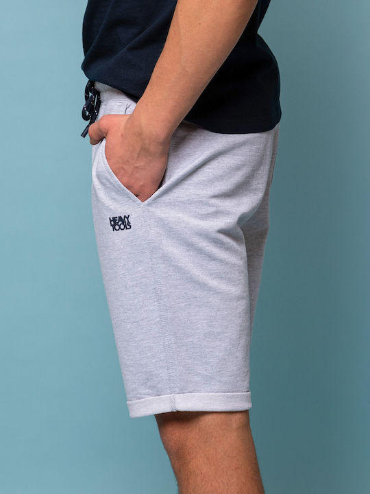 Sportliche Herrenshorts Silber