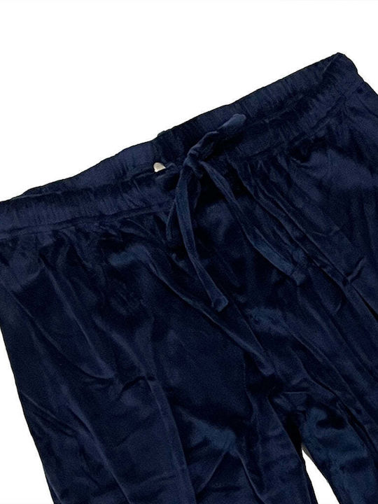 Ustyle Set Women's Sweatpants Blue Velvet