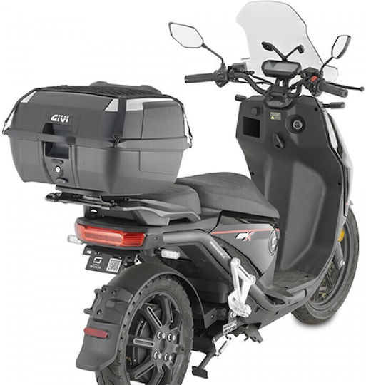 Givi Monolock Μπαγκαζιέρα Μοτοσυκλέτας 45lt Μαύρη