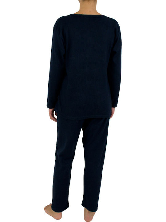 Goodnight Winter Women's Pyjama Set Blue