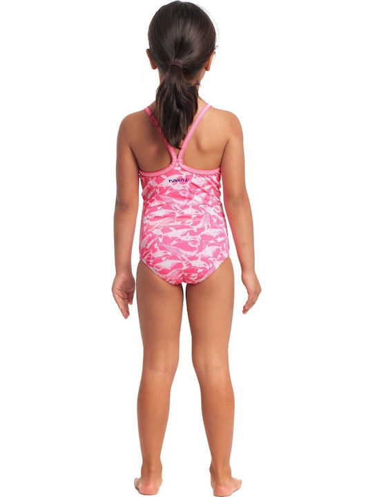 Funkita Детски Бански Една част Розов