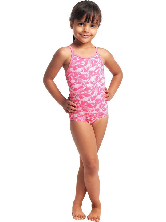 Funkita Детски Бански Една част Розов
